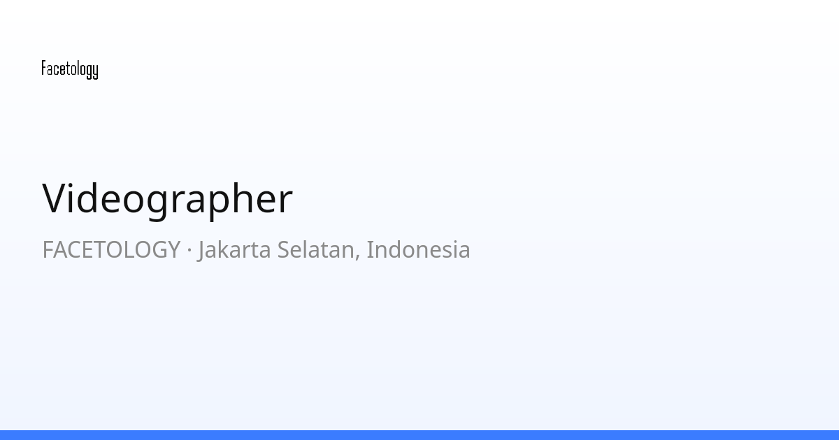 Videographer